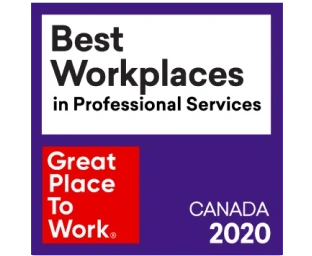 Best Workplaces in Professional Services Award - Canada