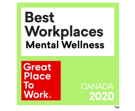 Best Workplaces for Mental Wellness Award